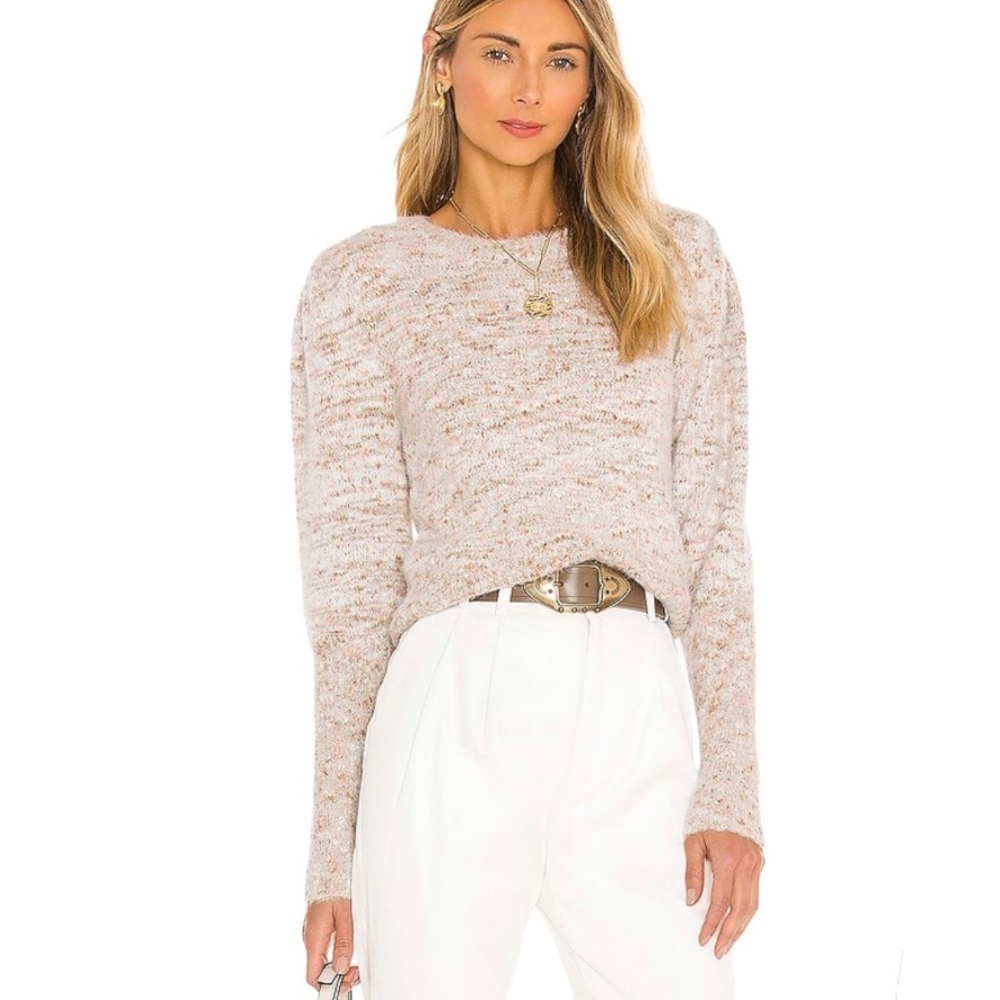 BB Dakota by Steve Madden Fleck The Halls Puff Sleeve Sweater
